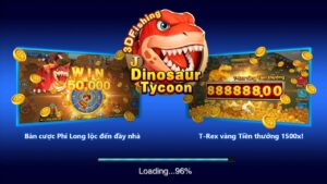 Bắn cá Kingfun: Hướng dẫn chơi game Khủng Long Tycoon